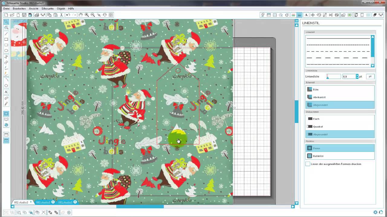 Print & Cut - Füllmuster + Modifizieren