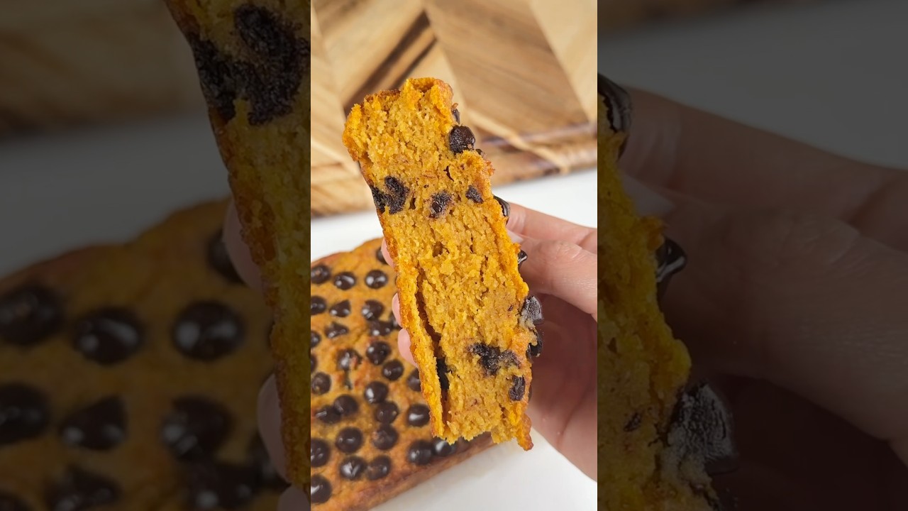 Полезный тыквенный хлеб с шоколадной крошкой 🍞🙌🎃