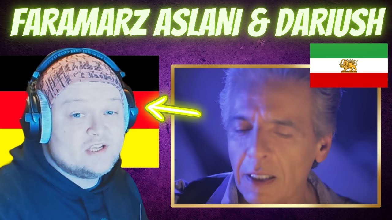 REST IN PEACE | Faramarz Aslani - Age Ye Rooz ft. Dariush | GERMAN musician reacts