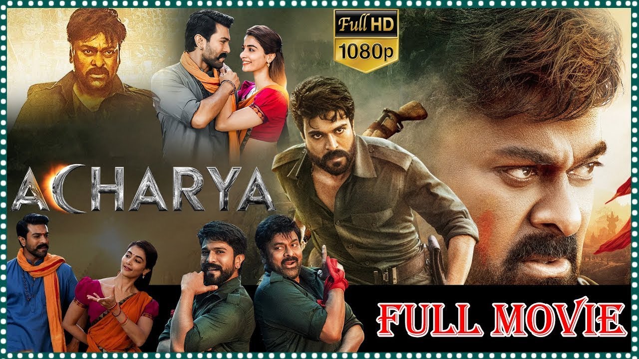 Acharya Telugu Action Drama Full HD Movie | Chiranjeevi & Ram Charan & Pooja Hegde | Icon Videos