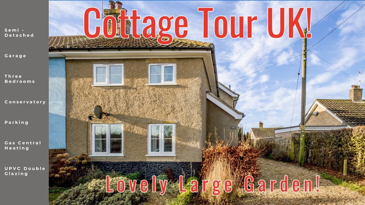 HOUSE TOUR UK Charming Character Cottage!  &pound;325,000 North Pickenham, Norfolk. Longsons Estate Agents