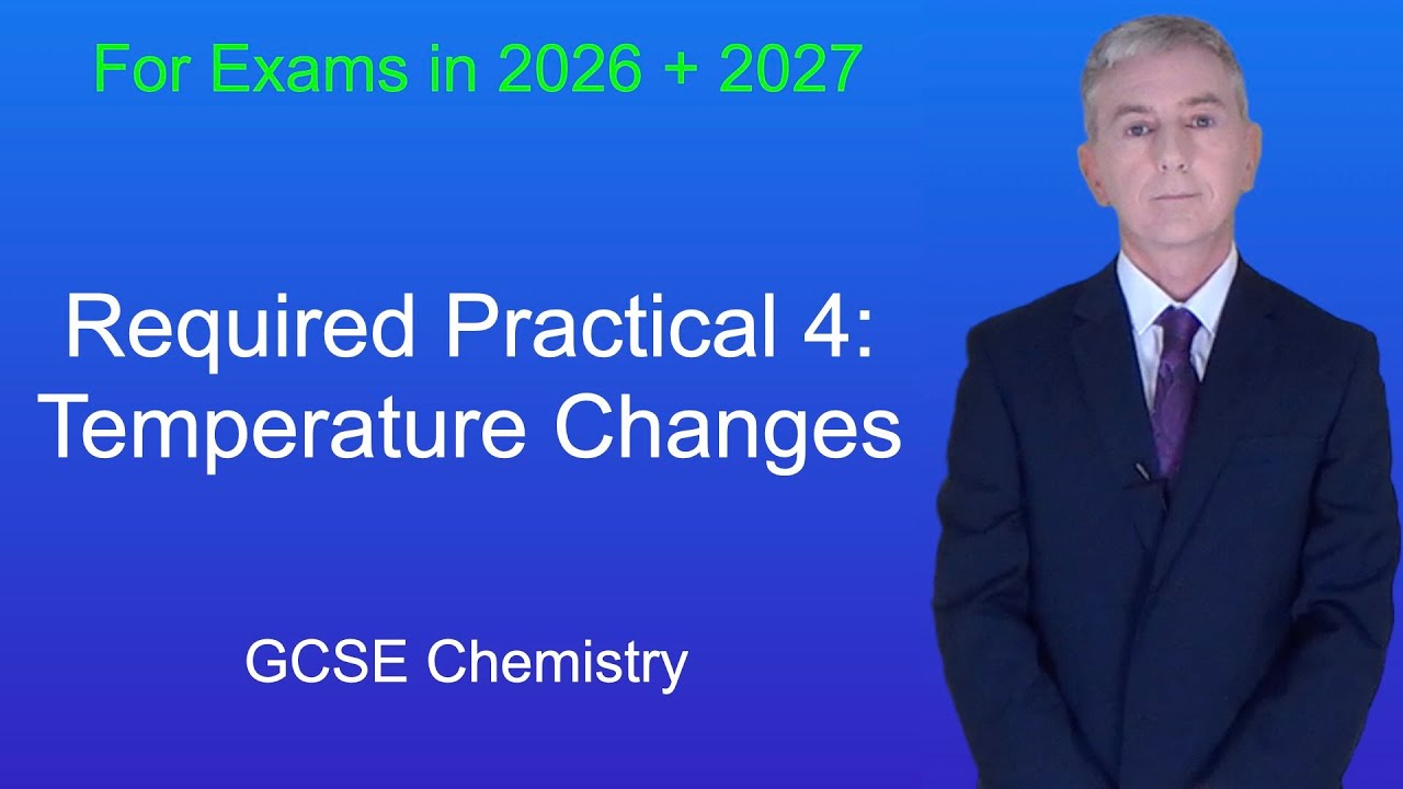 Повторение химии GCSE &laquo;Обязательная практика 4: Изменения температуры&raquo;