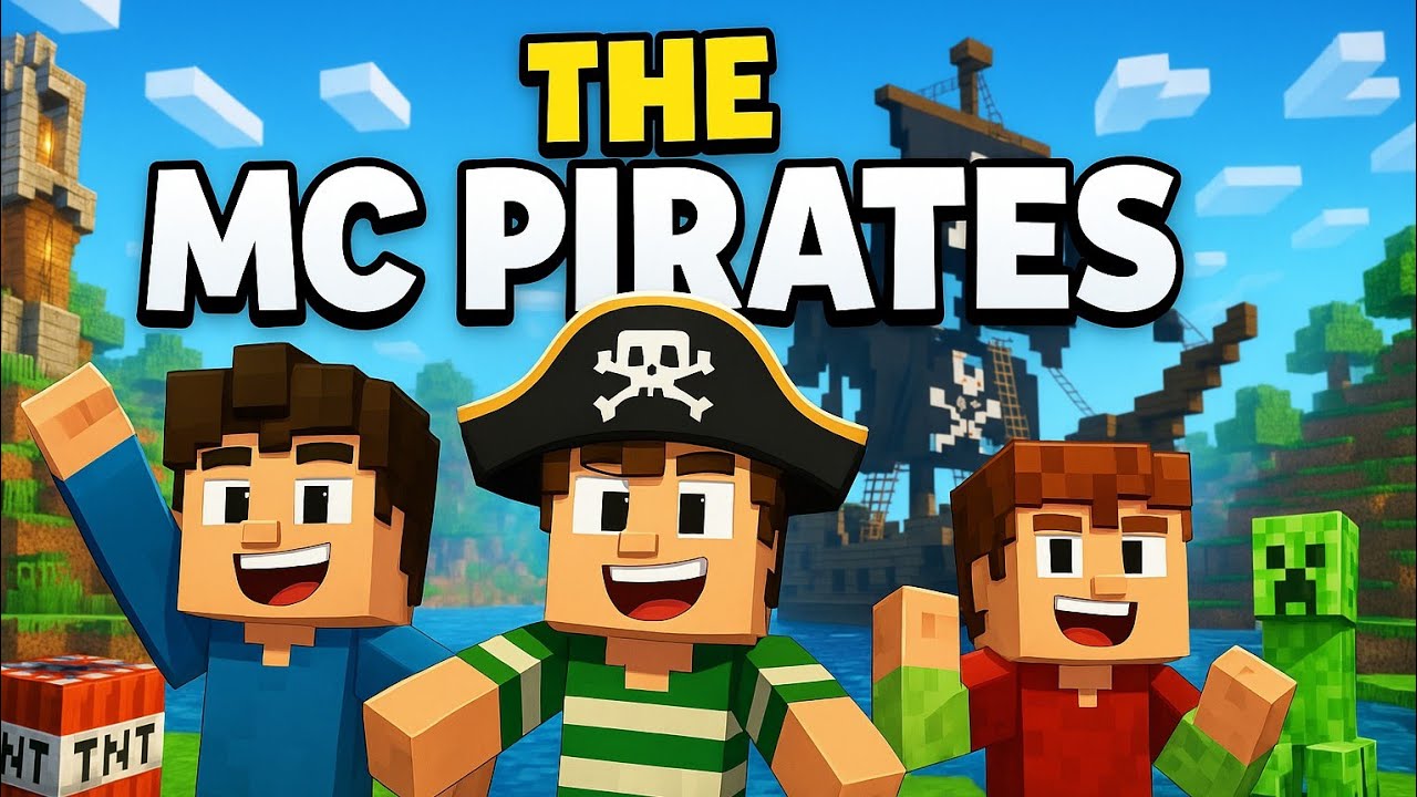 💎Treasure, Battles & Blocks – Welcome to The MC Pirates! 🏴‍☠️⚔️