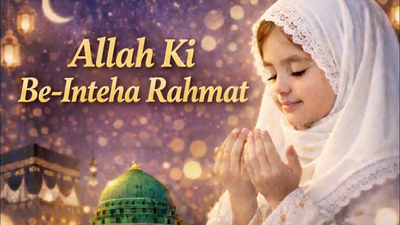 Allah Ki Be-Inteha Rahmat 🤍 | Emotional Naat