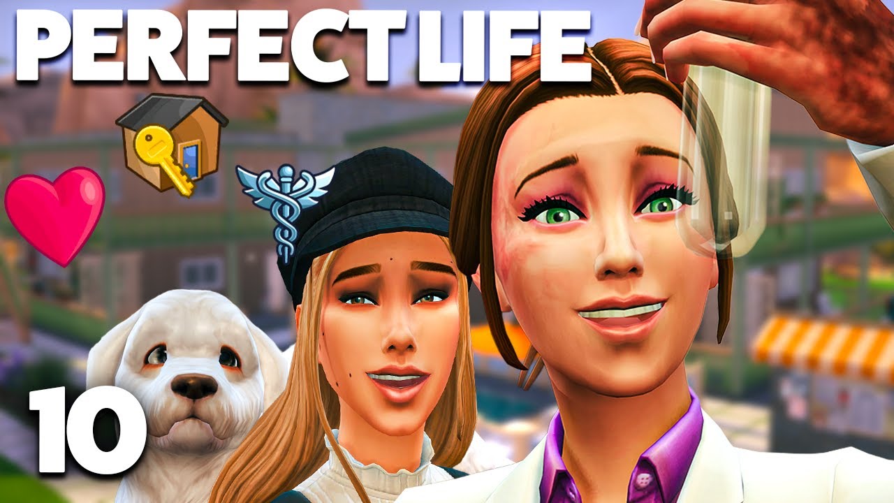 Nouvelle vie : Médecin, nouvel appart, couple, rupture et incendie 😭 | Perfect Life Sims 4