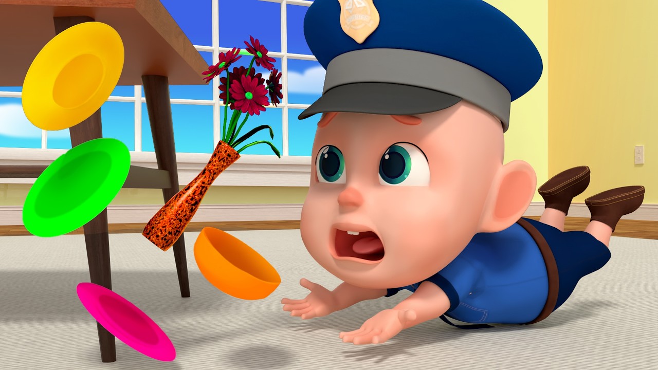 Oh Tidak! Ada yang Hilang 😱 | Polisi Cilik Datang! | Lagu Anak | Bahasa Indonesia - Rosoo