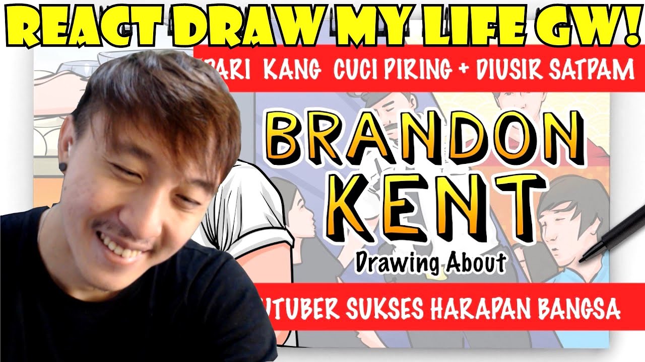 REACTION DRAW MY LIFE GW SENDIRI! KAGET ADA YG BIKININ GW DRAW MY LIFE!