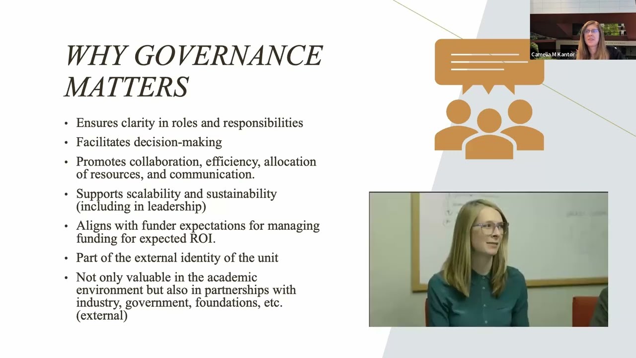 Organizational Structure and Governance | Grant Proposal Training