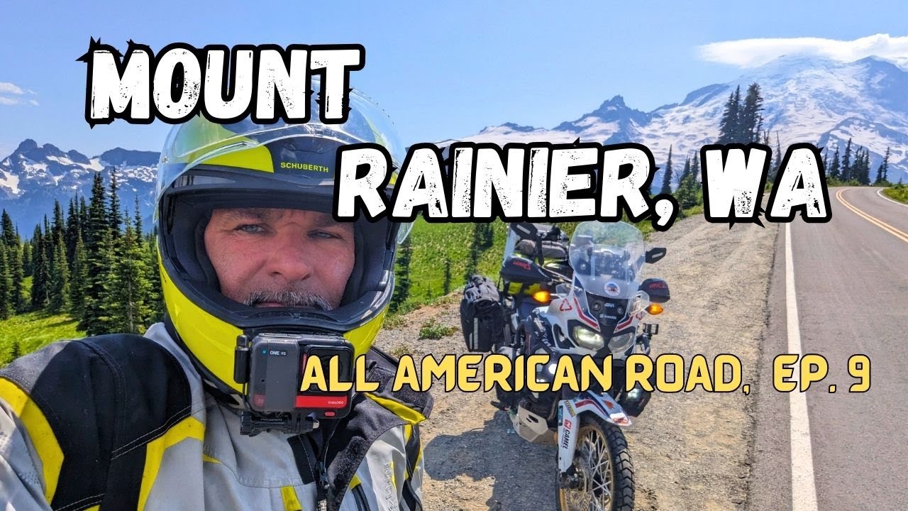 All American Road Mount Rainier WA Scenic Motorcycle Ride #motorcycles #adventuremotorcycle