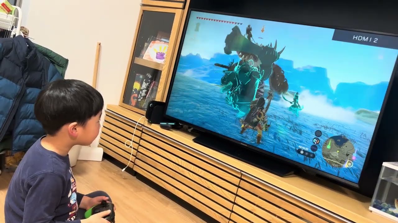 ライネルキラーたこぼうずSwitch2版ゼルダの伝説ティアーズオブザキングダムでラッシュしまくり討伐動画