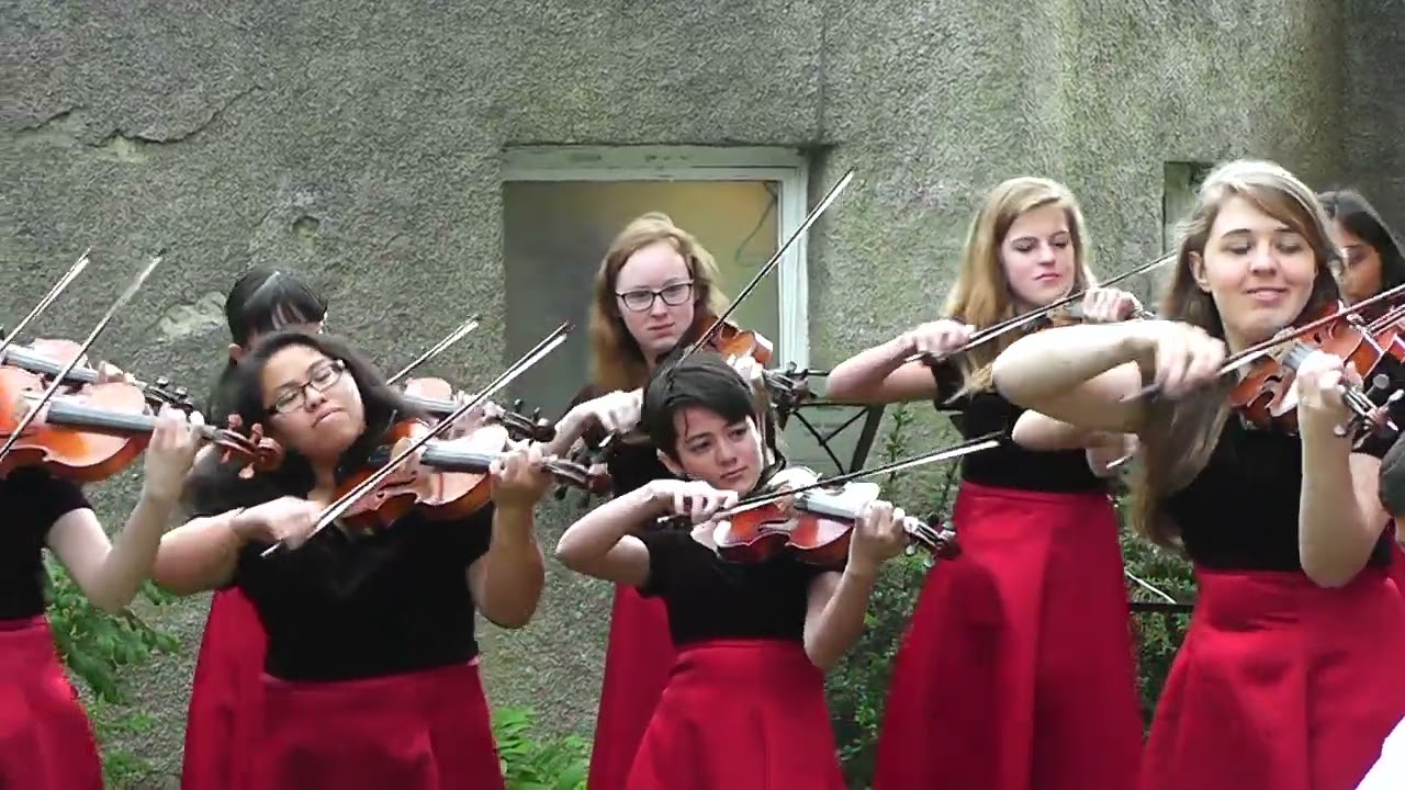 Orange Blossom Special by Vivaldi Strings from Wheaton College, Illinois at Braemar Castle, Scotland