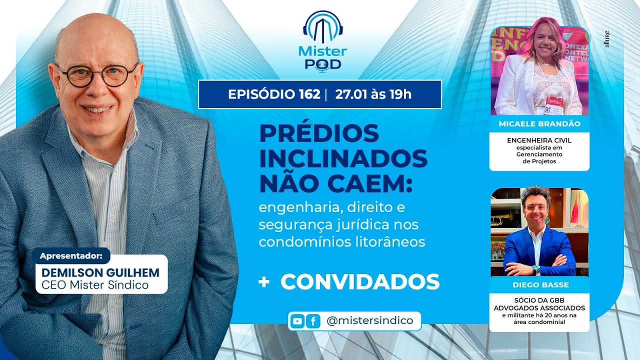 162 | Prédios inclinados não caem: engenharia, direito, e segurança juridica | Mister Pod