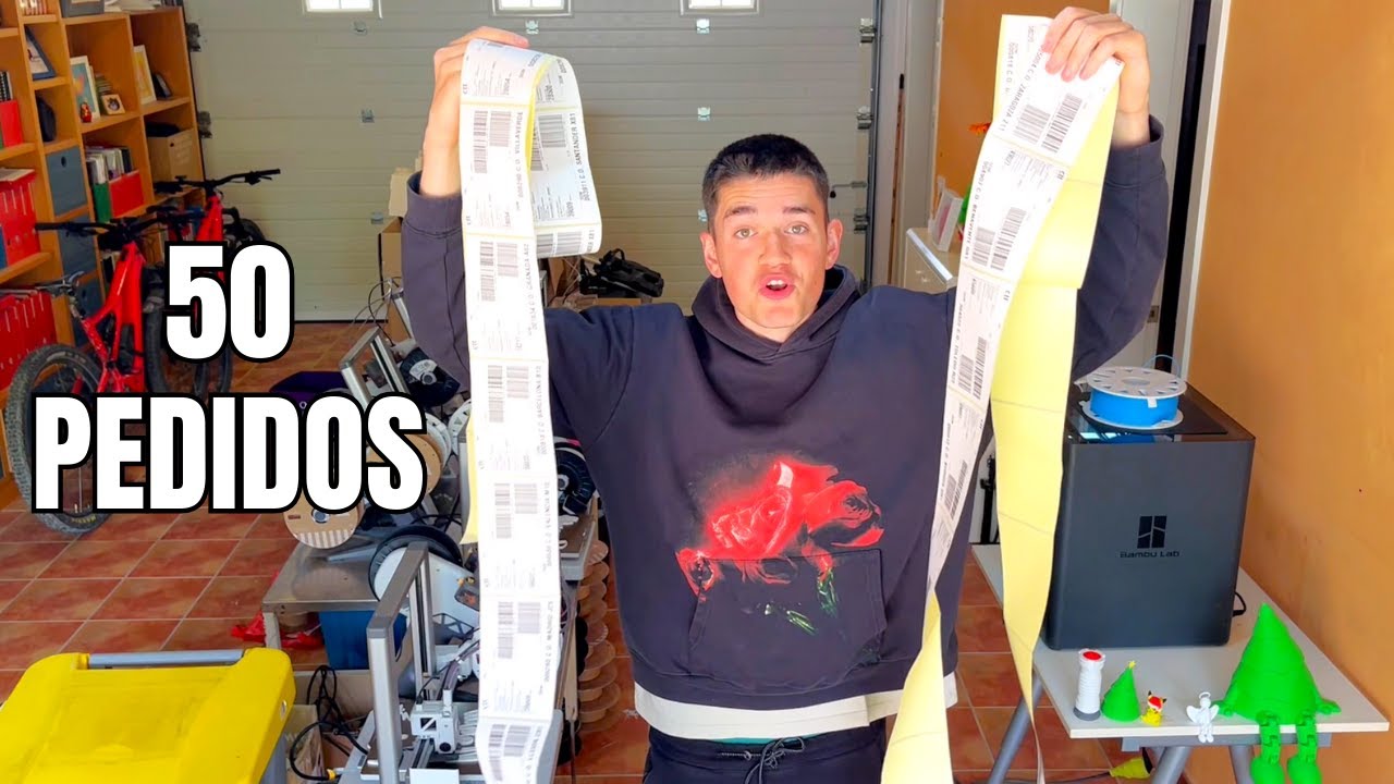 Mi GRANJA 3D al LÍMITE: 50 pedidos en 1 día 🔥