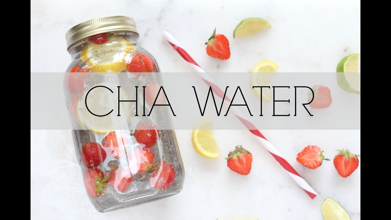 CHIA FRUIT WATER | MY FUSSY EATER