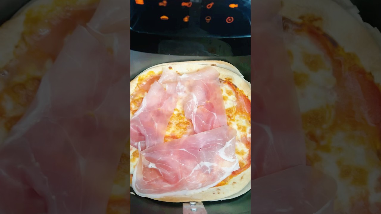 Pizza 🍕 sempre con friggitrice ad aria 🤫🔥 #airfryer #airfryercooking #food #philips #home