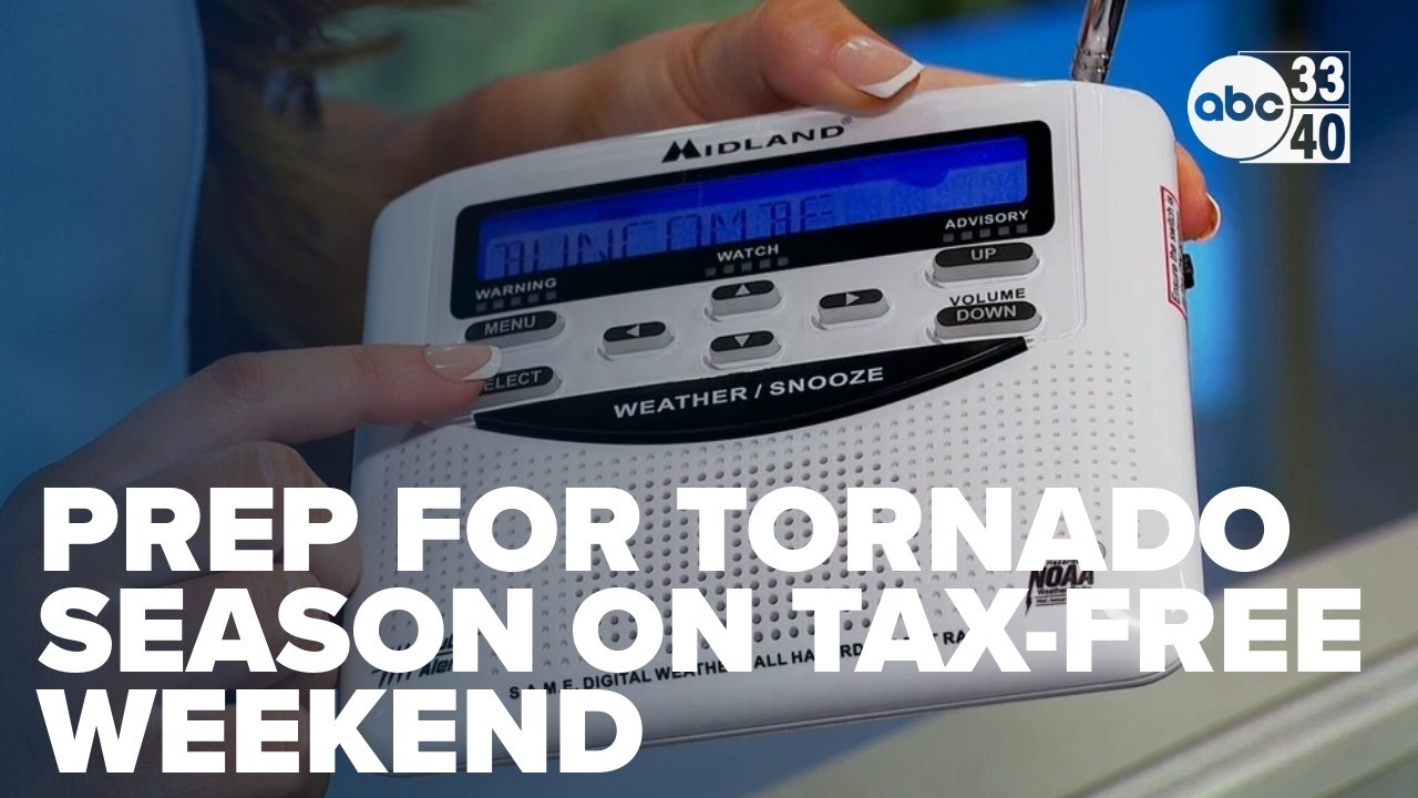 Alabamians urged to prep for tornado season during tax-free weekend Feb. 20-22