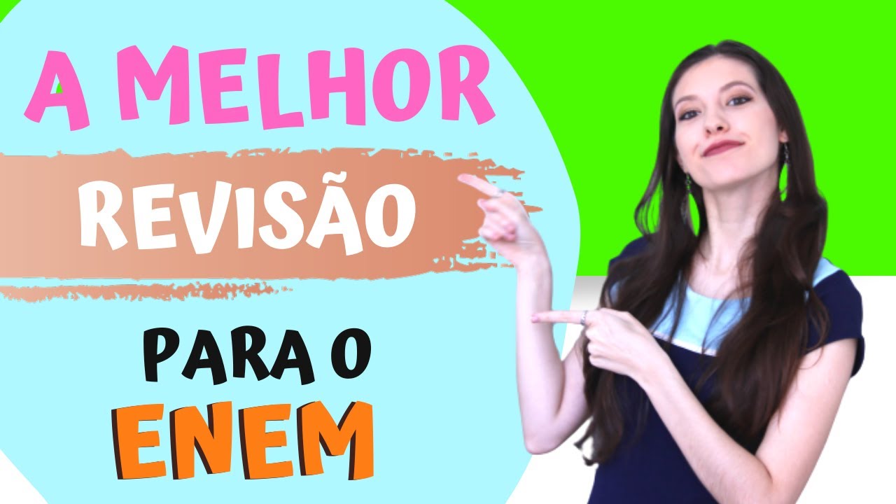 A MELHOR técnica de REVISÃO para o ENEM  | Sarah Schollmeier