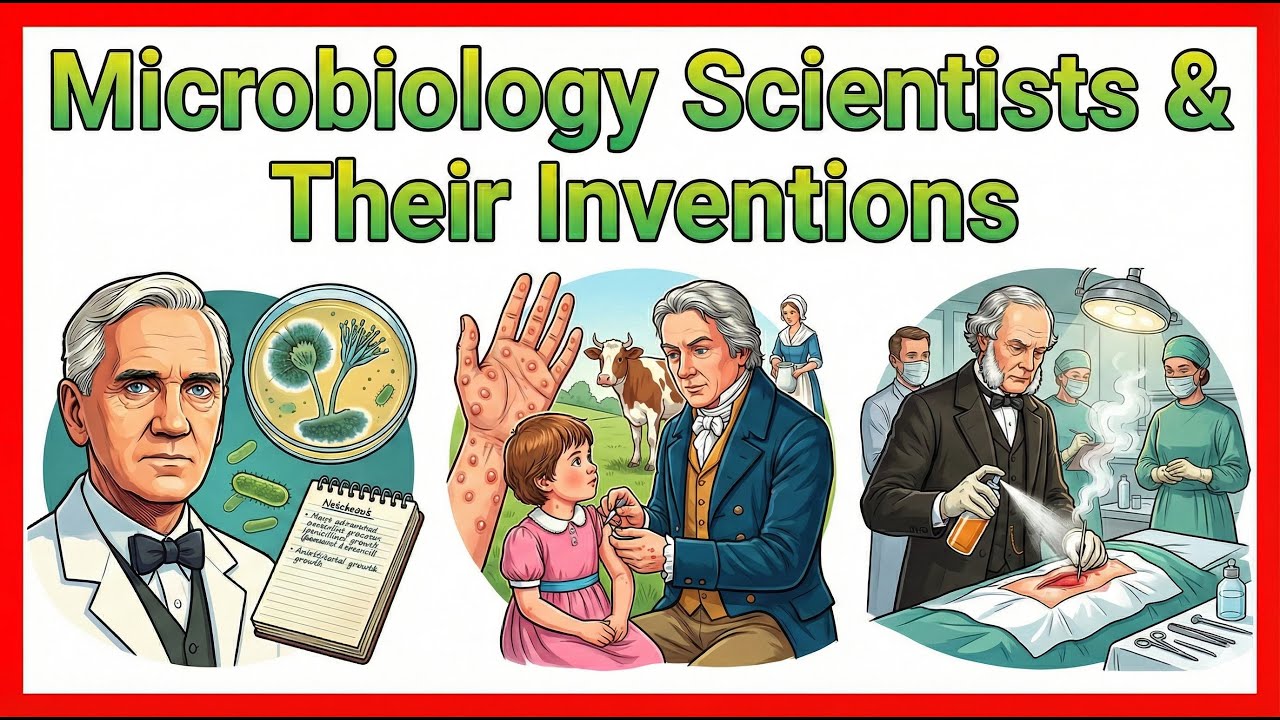 4. Ученые-микробиологи и их изобретения – Часть 2 🧠🧫 | Высокоэффективная подготовка к USMLE и NEE...