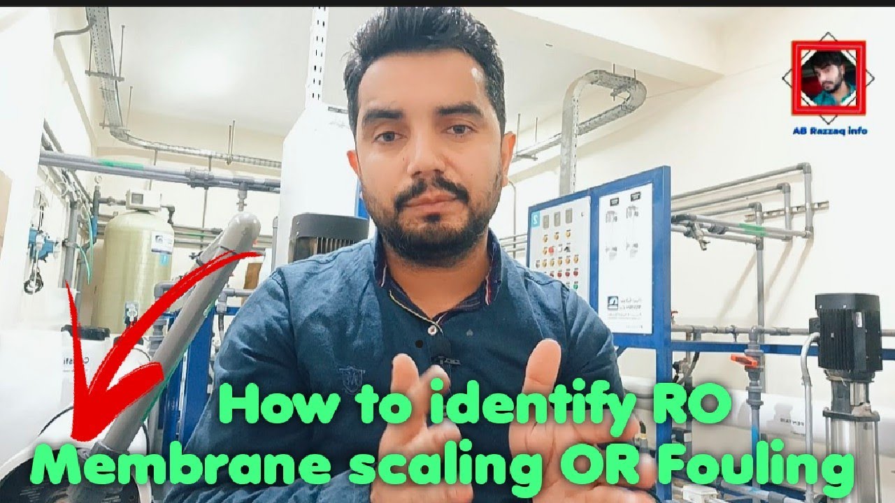 How to identify RO Membrane scaling OR Fouling| Ro membrane chemical cleaning