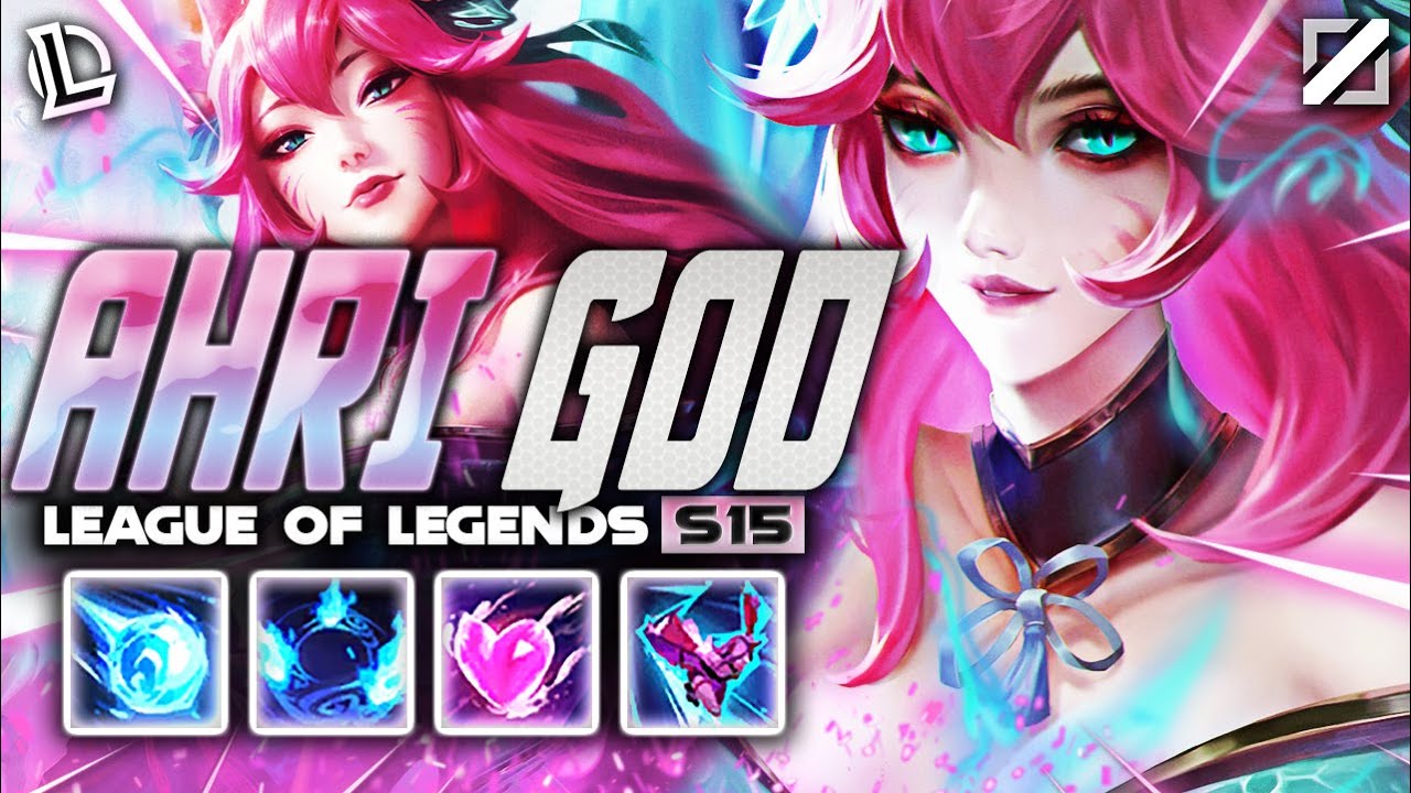 МОНТАЖ AHRI №23 - БОГ AHRI | Ez LoL Plays
