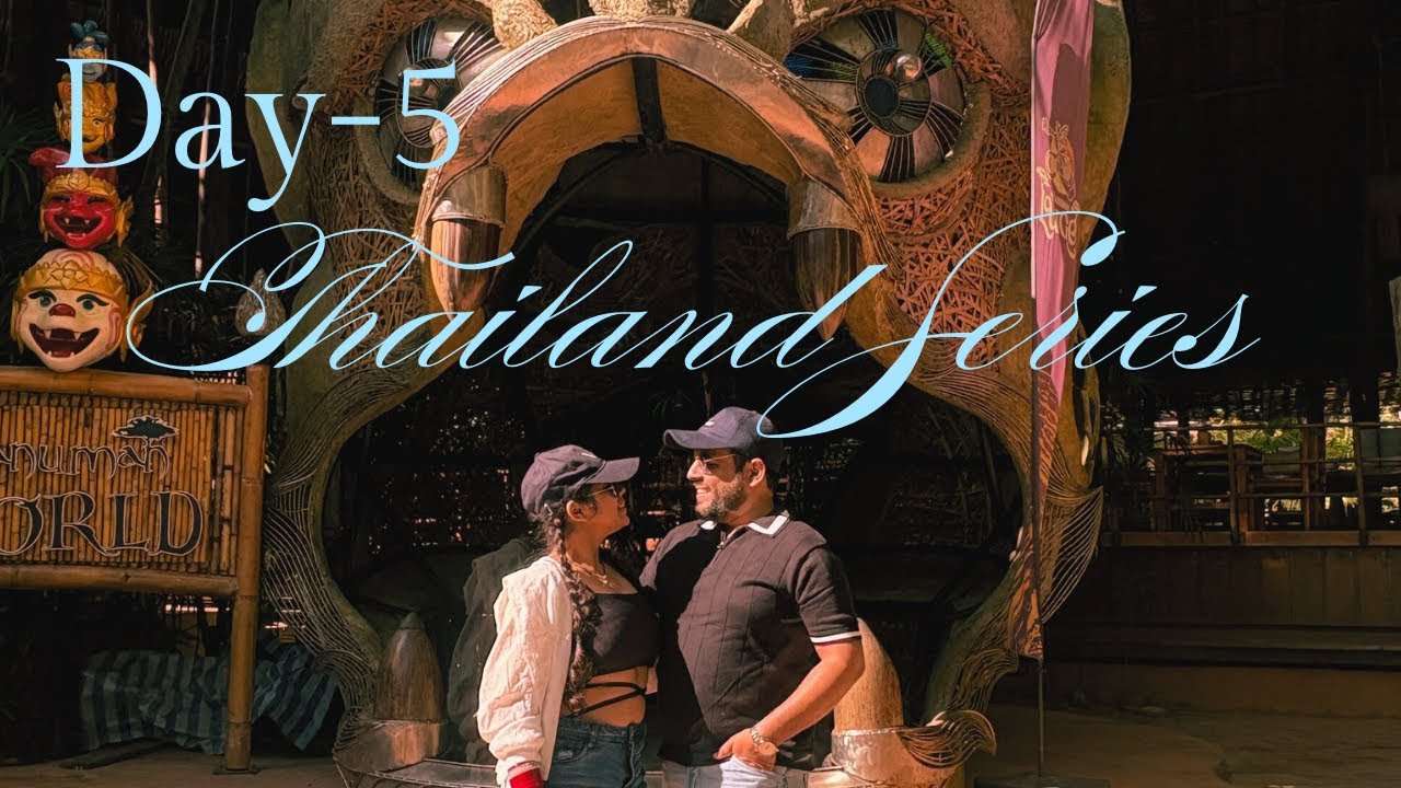 Day-5 in phuket Hanuman world, Tiger park #youtube #trending #subscribe #viral #thailand 