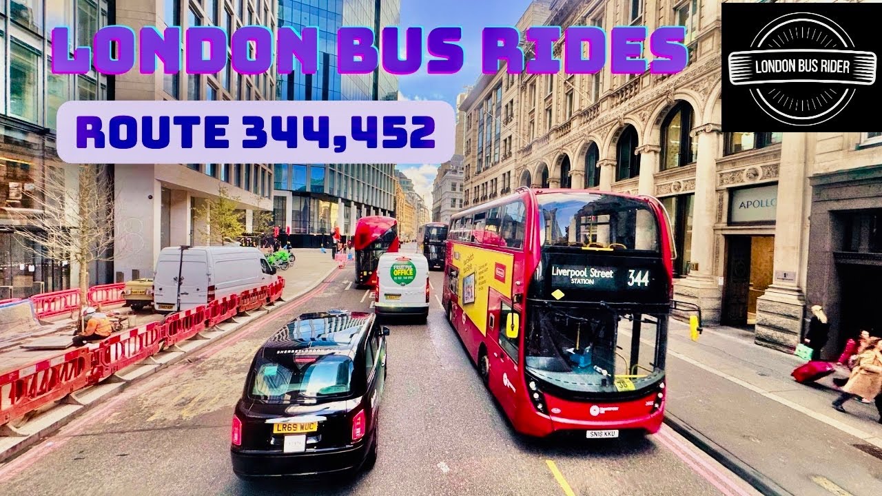 London Bus Journey from Liverpool Street to Notting Hill Gate on a Beautiful Day 🌇🚌