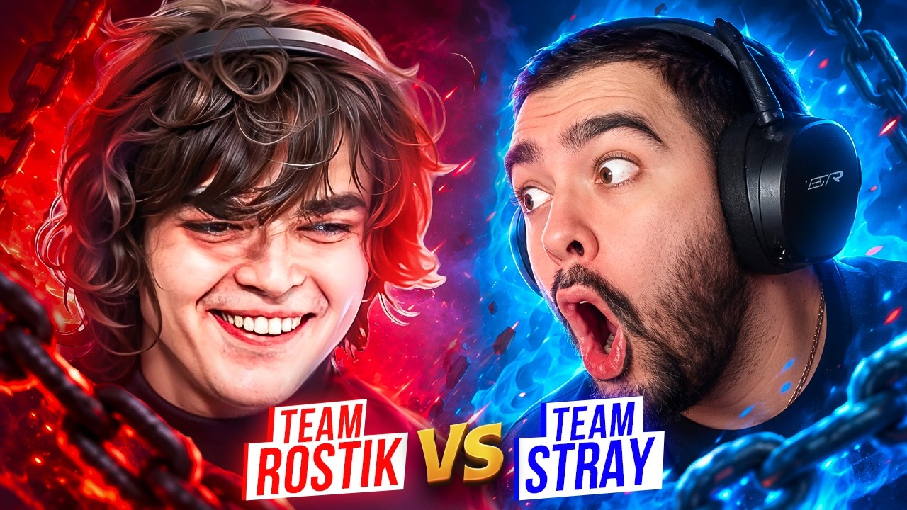ПЕРВАЯ ИГРА ТУРНИРА! РОСТИК vs STRAY STREAMERS BATTLE DOTA 2