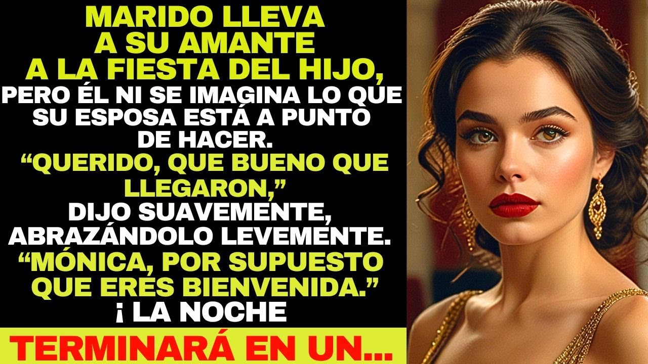 Marido Lleva a su Amante a la Fiesta de tu Hijo! pero él ni se imagina lo que