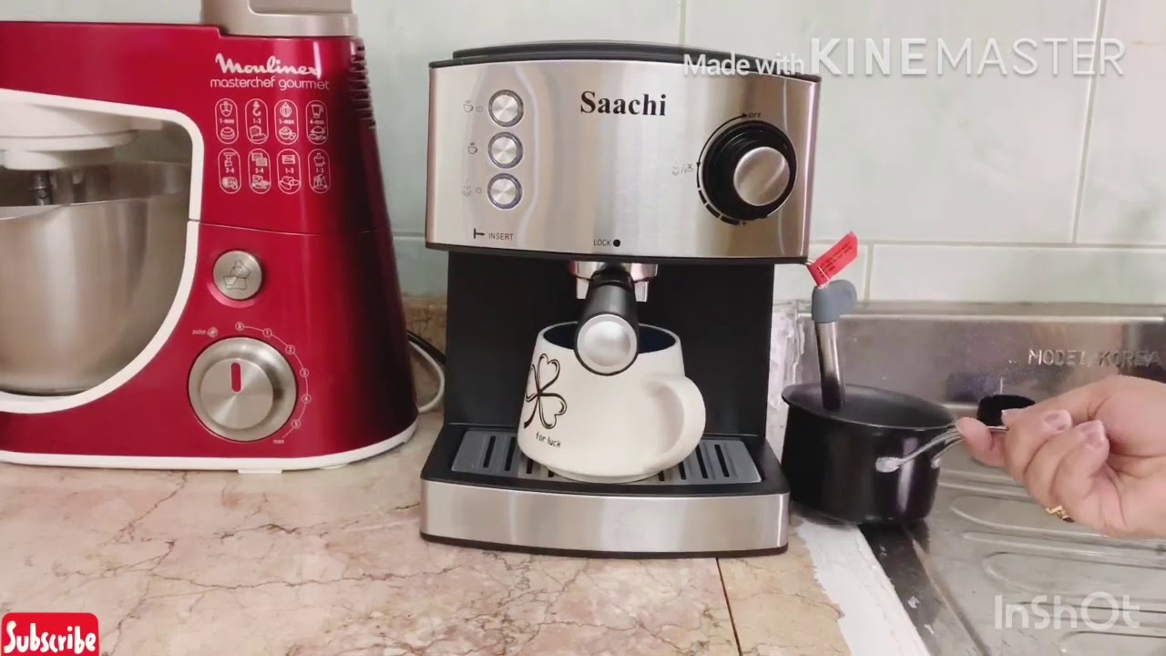 Unboxing My Espresso Machine By SAACHI || Espresso Cappuccino Latte Maker