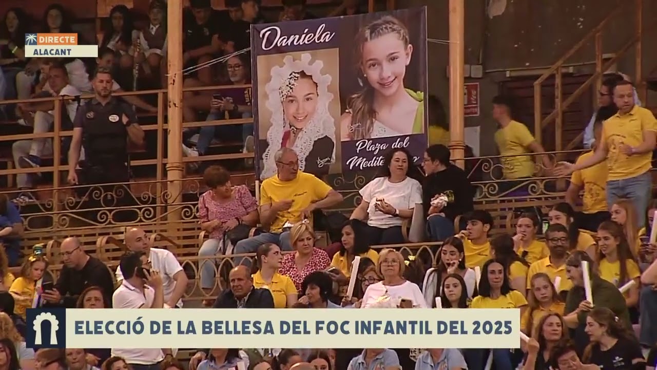 🔥 Elecció de la Bellesa del Foc Infantil 2025 de les Fogueres d'Alacant. 02/05/2025 🔥