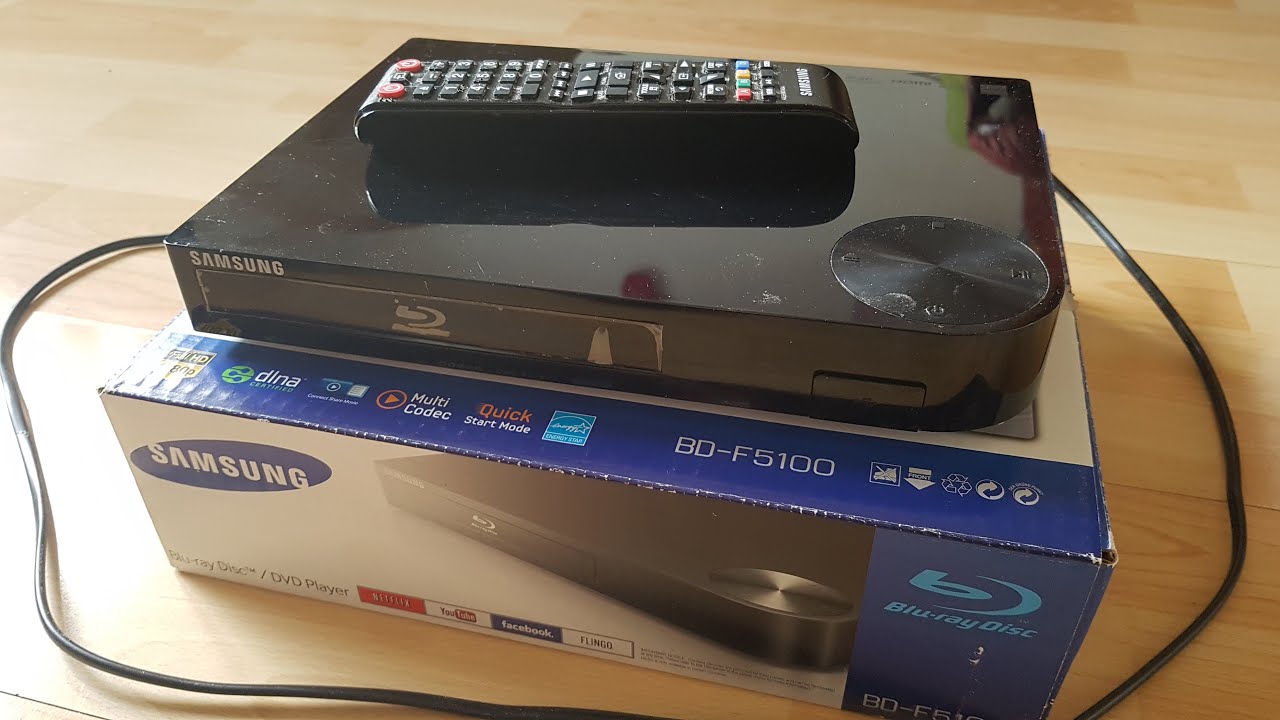 Samsung BD-F5100 Blu Ray DVD Player