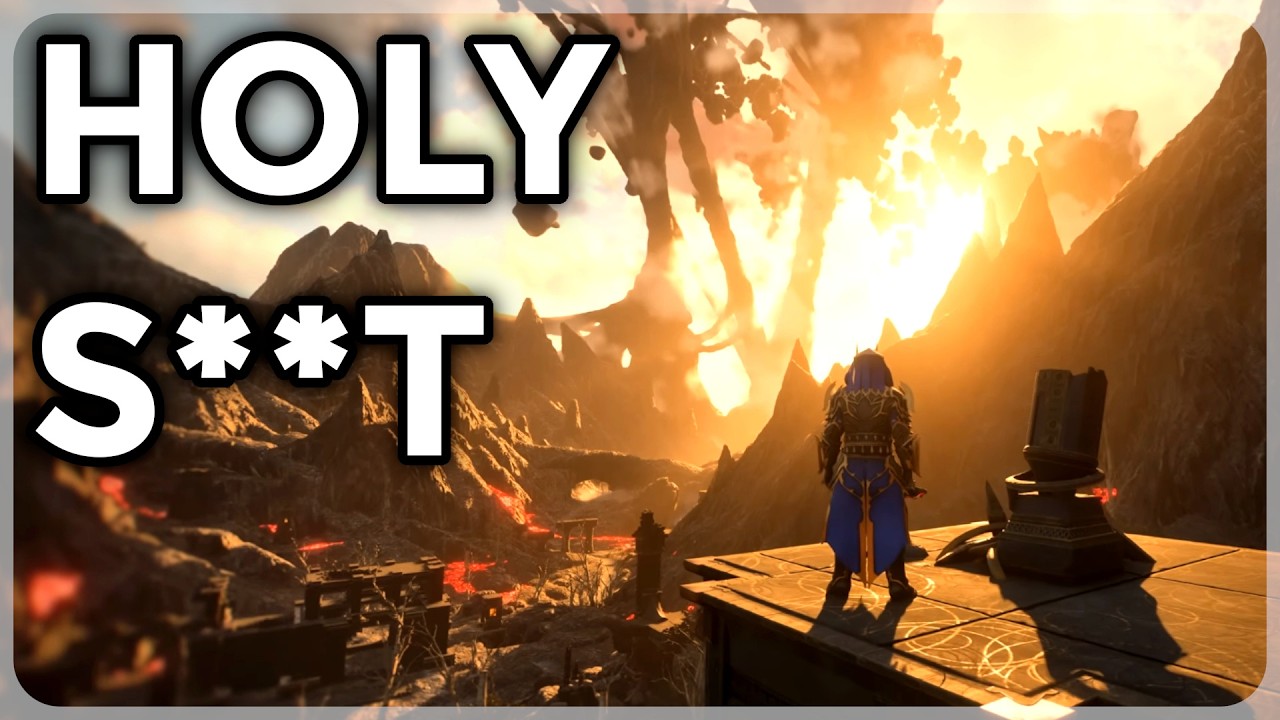 Enshrouded 1.0 Update Looks INSANE! - New Lava Biome?!