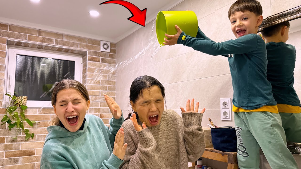 JANEL a fost OBRAZNIC și le-a UDAT PE FETE ÎN CASĂ😱/ Fetele l-au alungat noaptea de ACASĂ ? 🤯