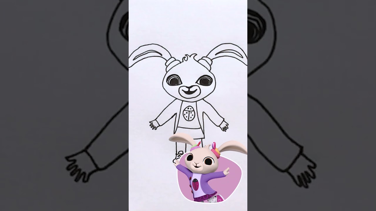 Learn how to draw Coco #Shorts | Bing Shorts