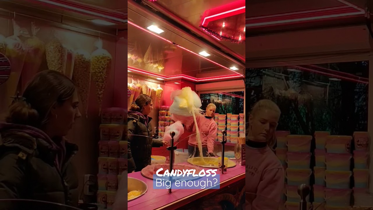 Biggest candy? 🍭 #candyfloss