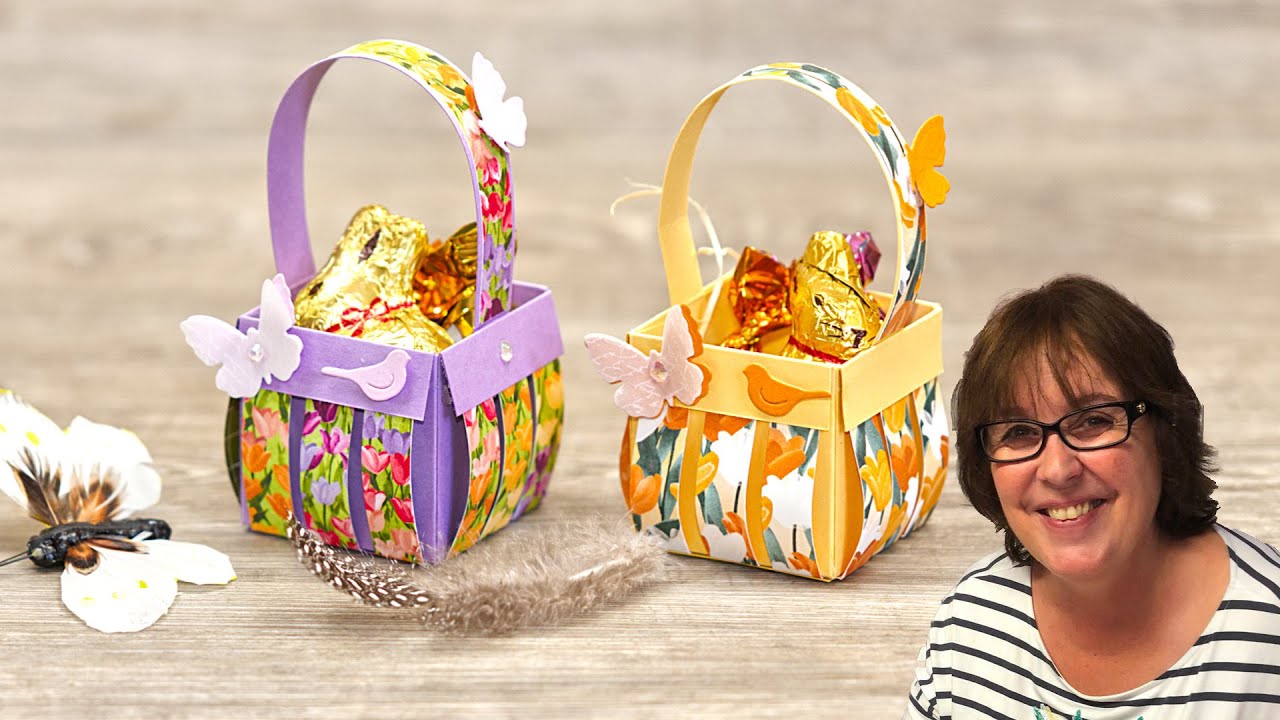 Osterkörbchen Frühlingsfreude selbst gemacht・Stampin’ Up!