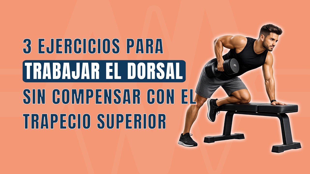 3 ejercicios para trabajar el dorsal sin compensar con el trapecio superior
