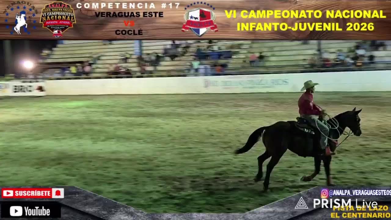 🪢Veraguas Este 🆚 Coclé / VI Campeonato Nacional Infanto-Juvenil ANALPA 2026