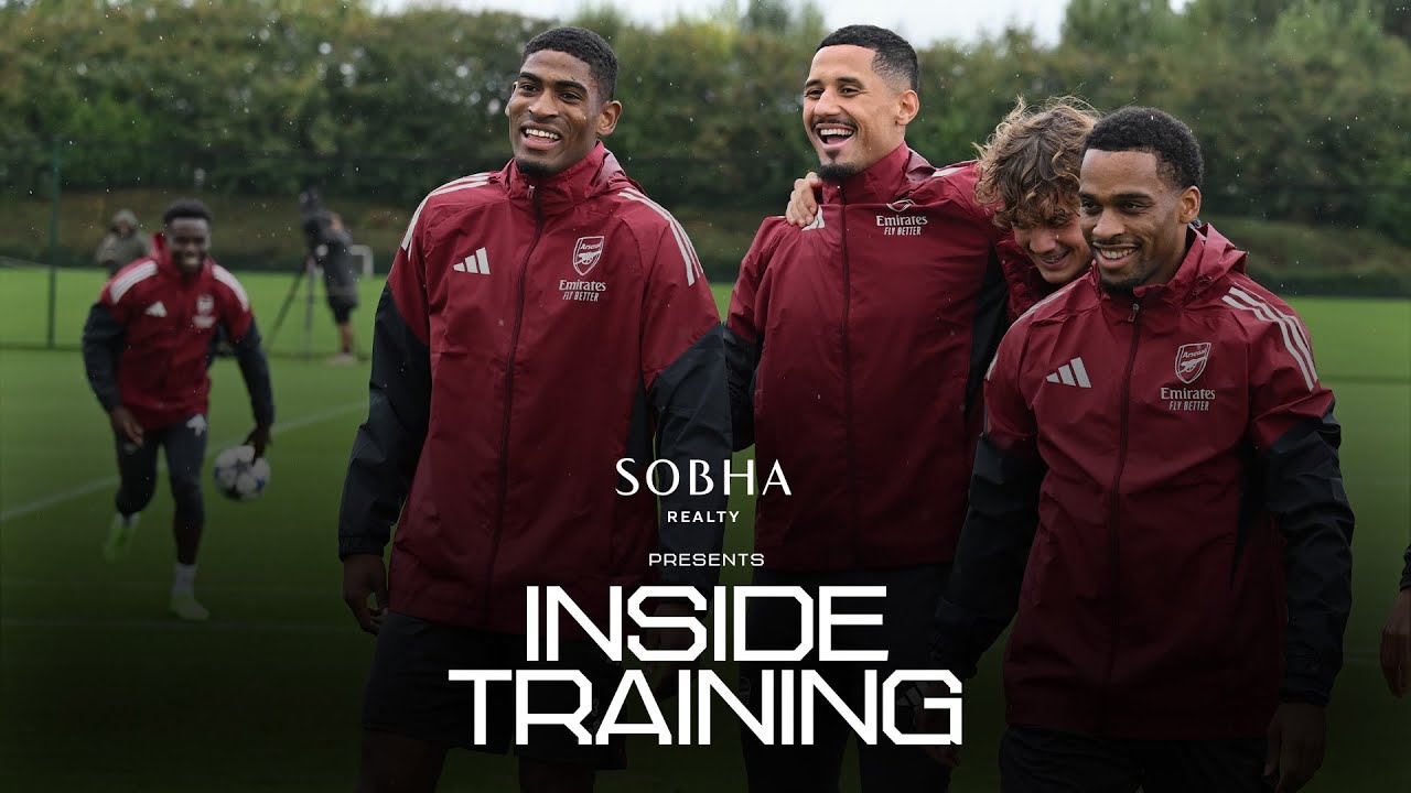 SET FOR ATLETICO MADRID 👊  | INSIDE TRAINING | Arsenal prepare for big Champions League game | UCL
