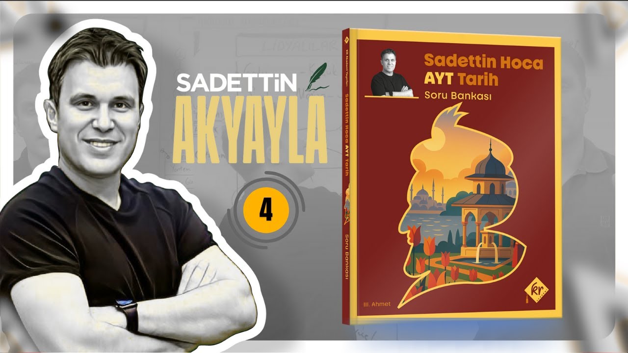 4️⃣ AYT TARİH SORU ÇÖZÜMÜ-IV: (İslam Medeniyeti'nin Doğuşu TEST-1-2-3-4)