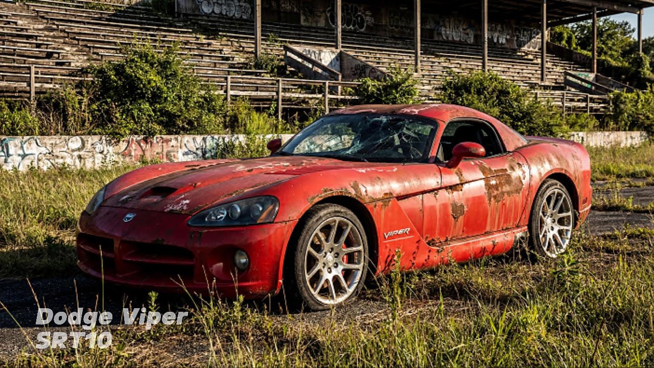 Abandoned Dodge Viper SRT10 Restoration | 4K POV ASMR American V10 Rebuild