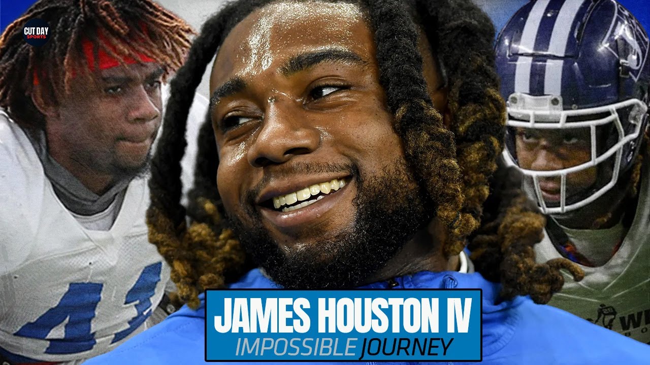 NFL Rookies: Jackson State's James Houston IV “IMPOSSIBLE JOURNEY” to Detroit Lions