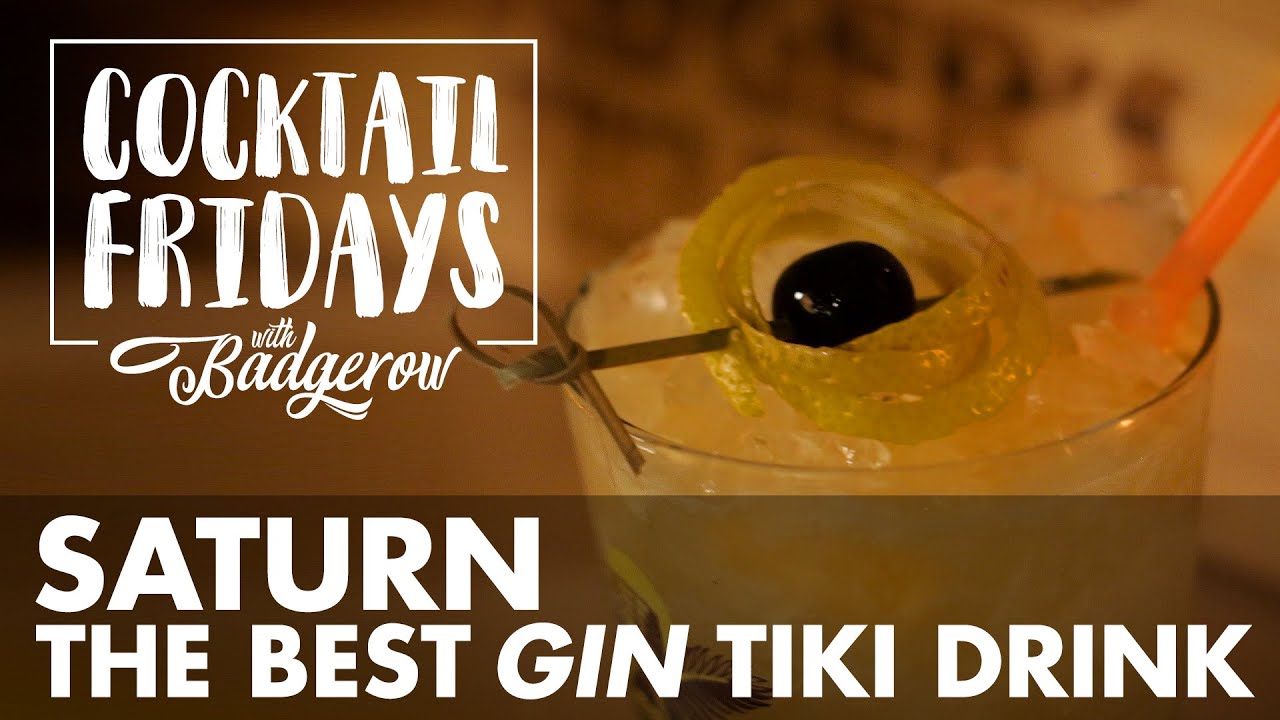 Saturn: The Ultimate Gin Tiki Drink | Cocktail Fridays