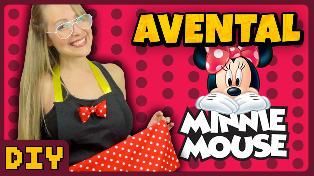 Avental da Minnie DiY Geek