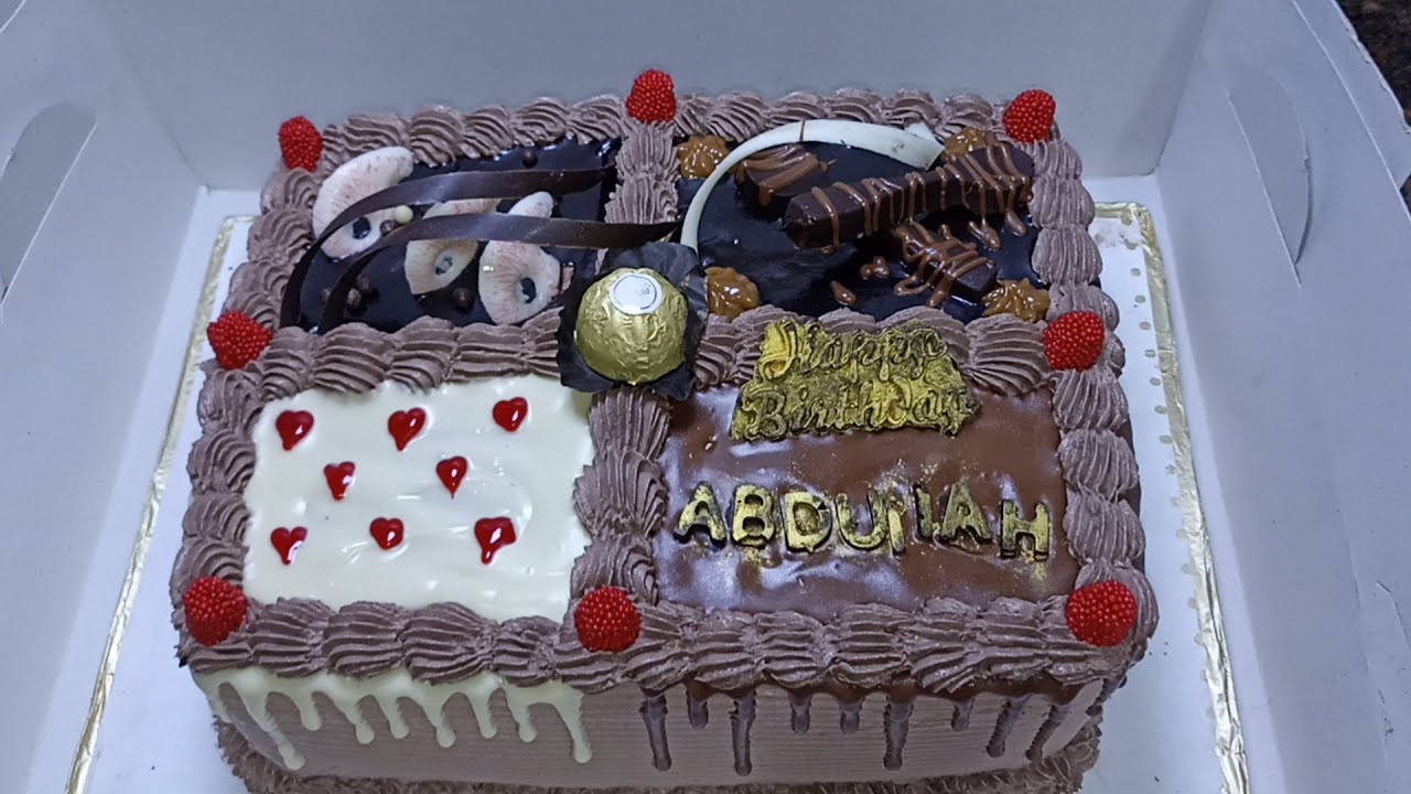 جات من بلد تانية عشان تجرب شغلي♥️تورتة في الصنية المستطيلة الوسط المقدار المظبوط