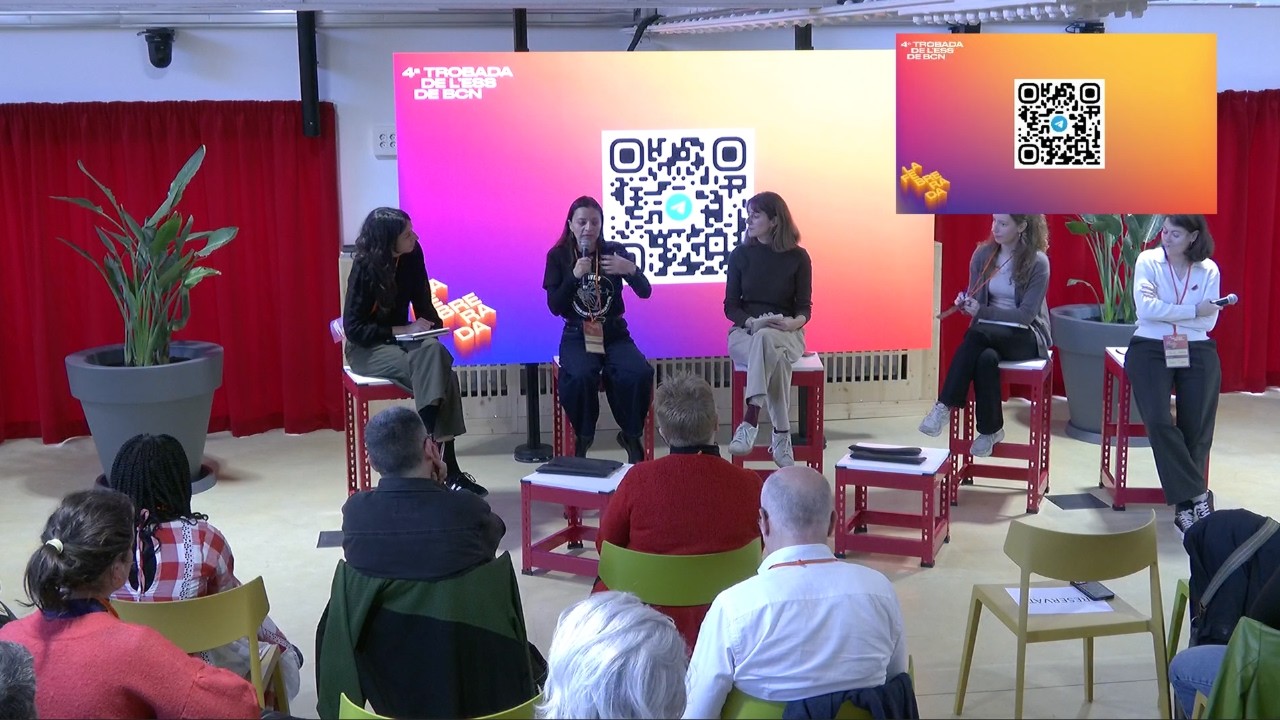 Sessió plenària de la 4a Trobada de l’ESS de Barcelona