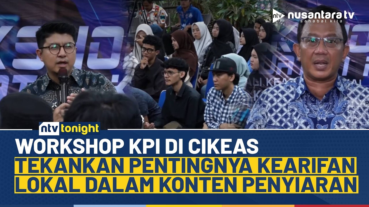 Dorong Kualitas Siaran, KPI Ajak Kreator Lokal Gali Potensi Kearifan Daerah | NTV TONIGHT