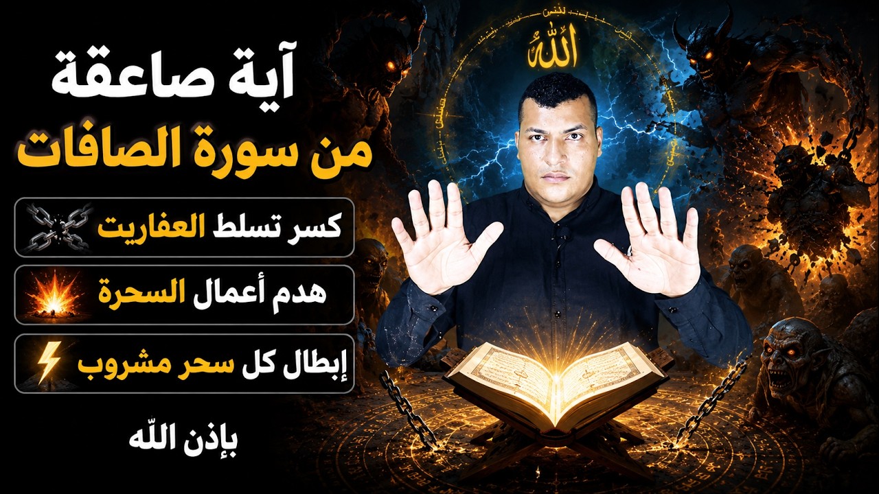 كشف سر آية من سورة الصافات تحارب العفاريت وتحرق السحرة
