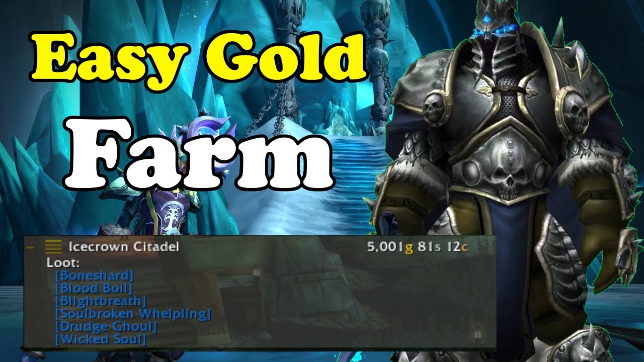 A Simple Gold Farm In WoW - Gold Making, Gold Farming