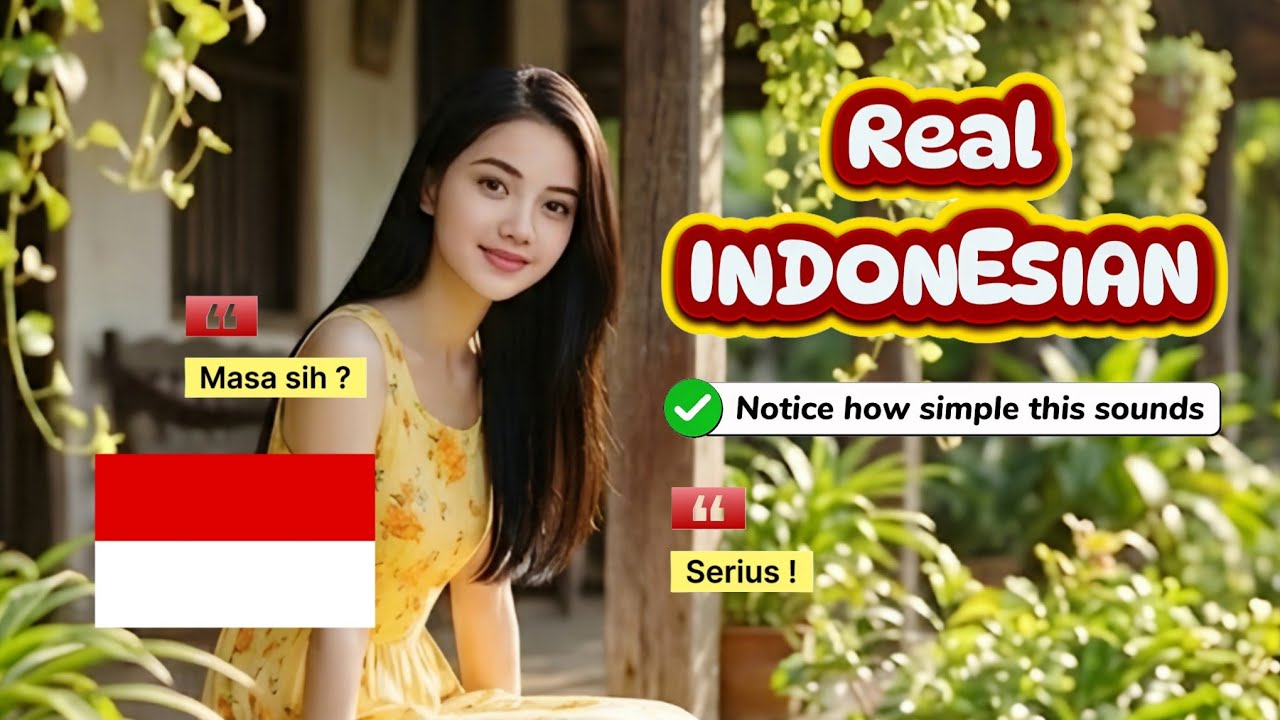 How Indonesians Really Speak – Learn Indonesian Naturally (Daily Life Episode 7–12)
